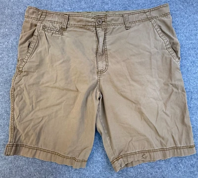 Pantalones Cortos Glory Desteñidos Para Hombres Talla 40 Bronceados Carga Flexibles Elastizados Ropa de Trabajo Exterior Lona Foto 1 de 4