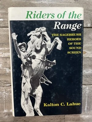 1973 Vintage TV/Movie Book "The Riders of the Range, Sagebrush Heroes..." Illus. — 第 1/4 张图片