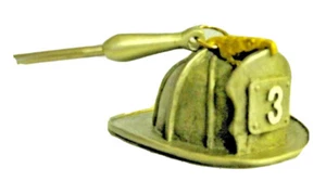 SEBASTIAN MINIATURE PF-075 Fire Hat Candle Snuffer with Rod HUDSON PEWTER 8476 - Picture 1 of 3