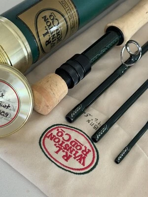 **BEAUTIFUL** 🔥 RL WINSTON BORON IIx. 5wt  9’6’”in~4pc FlyRod!! 🔥 - Image 1 of 4