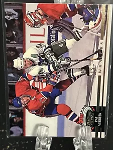 PAT VERBEEK----1992 STADIUM CLUB----HARTFORD WHALERS - Foto 1 di 2
