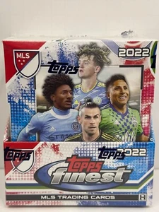 🔥2022 Topps MLS Major League Soccer Finest Soccer Hobby Box w/10 Packs/60 Cards - Picture 1 of 6