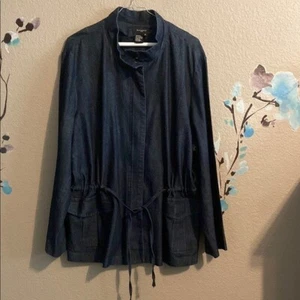 Sandro leichte weiche Jeansjacke 2X - Bild 1 von 5