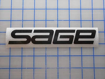 DD Sage Decal Sticker 5.5" 7.5" 11" Fly Fishing Rods Reels Line Tippet Tying Case