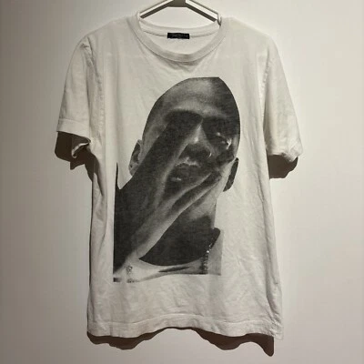 JAY Z T-Shirt 2009 Y2K Vintage White Medium Roc Nation Hip Hop Rap Graphic Print - Image 1 of 4