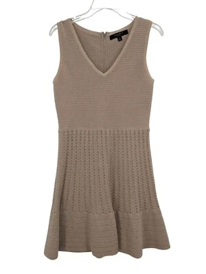 Nine West Sweater Dress Women Size S Fisherman Knit Coastal Preppy Elegance Twee - Image 1 of 4