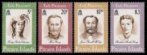 Pitcairn 1994 - Mi-Nr. 428-431 ** - MNH - Frühe Bewohner - Imagen 1 de 1