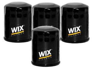 WIX Set of 4 Engine Oil Filters for Chrysler Dodge Eagle Ford Mazda Mitsubishi - Picture 1 of 1