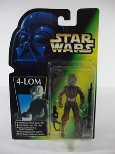 STAR WARS POWER OF THE FORCE 4-LOM GREEN CARDED FIGURE NEW - Foto 1 di 6