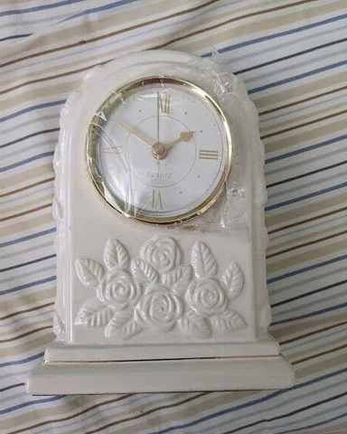 Ceramic Mantle Clock Cover