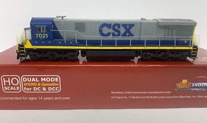 HO Broadway Limited Diesel Loco 2447 GE C30-7 MIT SOUND/DC/DCC-PARAGON2 CSX 7021. - Bild 1 von 12