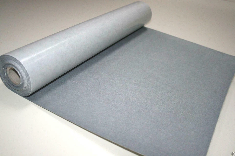 Self Adhesive Felt Baize Fabric Mini Rolls - GREY - Image 1 of 1