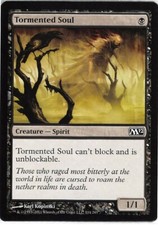 Tormented Soul *PLAYSET* Magic MtG x4 M12 SP