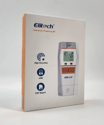 Elitech Tlog B100EH Temperature Humidity Data Logger Wireless Reusable External - Image 1 of 4