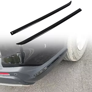 for Honda CR-V 2023-2025 Rear Bumper Corner Side Stripe Trim 2pcs (Glossy Black) - Bild 1 von 5