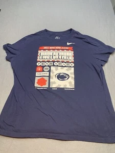 Nike Penn State Rose Bowl T-Shirt Erwachsene XL Damen Blau " - Bild 1 von 14