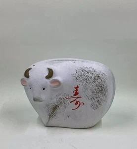 Vintage cow pottery. Japanese - Picture 1 of 2