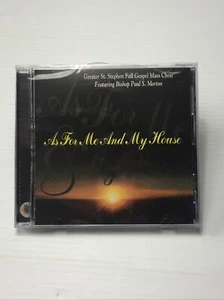 PAUL S. MORTON & GREATER St. STEPHEN CHOIR - As For Me And My House - CD -SEALED - Imagen 1 de 4