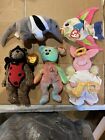 Vintage Ty Lot, Poseable, Attic, Treasure Lady Bug Bear, Peace 2002, And More!