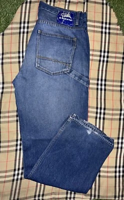Vintage Y2K G-Unit Blue Jeans Men’s Size 36x34 Baggy Wide Leg Carpenter Hip Hop - Image 1 of 4