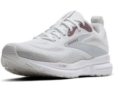 NEW Brooks Trace 4 white/Oyster/Rose Women's Sizes (all size available) - Image 1 of 4