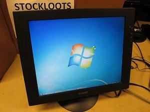 Sony SDM-S71R 17" LCD Monitor 1280 x 1024 500:1 75Hz 16 ms 5:4 Black VGA - Afbeelding 1 van 1