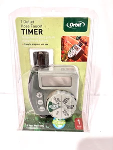 Temporizador de riego de manguera de salida única digital programable Orbit 62061N - Imagen 1 de 5