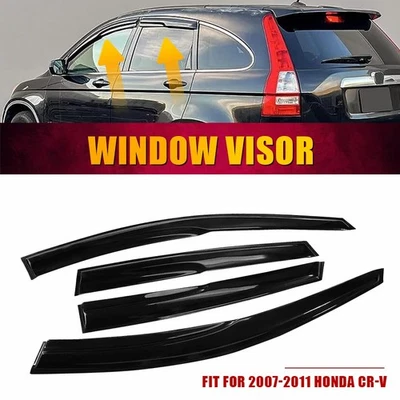 Fit For CR-V 2007-2011 Honda Car Visors Window Sun Rain Deflector Guards - Imagem 1 de 4