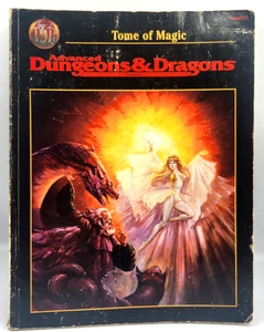 Vintage Advanced Dungeons & Dragons Tome of Magic TSR 2121 Fantasy RPG Softcover - Picture 1 of 10