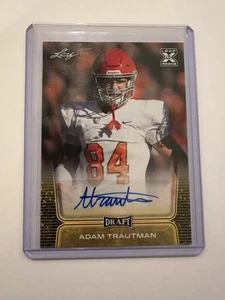2020 Leaf Adam Trautman Rookie Authentic Autograph - Picture 1 of 2