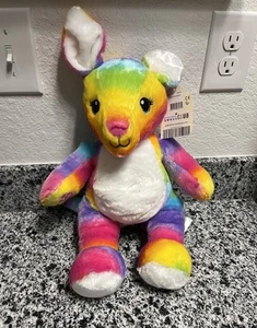 Neu mit Etikett Build a Bear Regenbogen-Känguru 17 Zoll Plüschtier neu mit Etikett 2018 - Bild 1 von 7