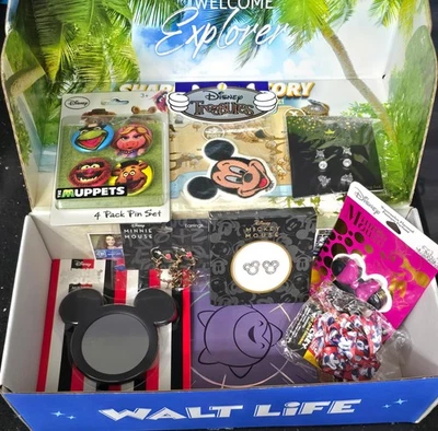 Caja de Navidad Disney para niñas/mujeres-pendientes pavé/pendientes para niñas/diario, etc. Foto 1 de 4