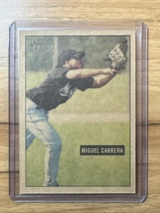 Miguel Cabrera 2005 Bowman Heritage Mahagony Parallel #194 Florida Marlins - Picture 1 of 2