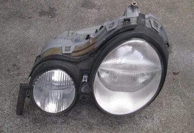 96-99 Mercedes-Benz W210 OEM Left Driver Xenon Headlight Assembly (144869) Foto 1 de 4