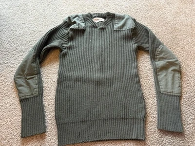 Suéter Commando De Colección Para Hombres Grande Beige Acrílico Emitido Militar USGI Codera Foto 1 de 4