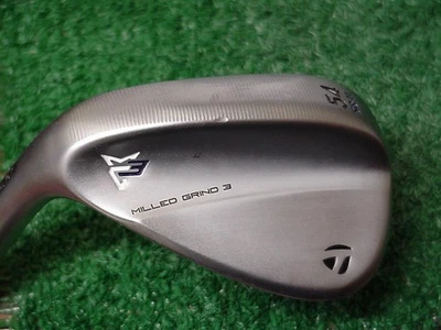Left Hand Nice Tour Issue Taylor Made MG3 Milled Grind 3 54 deg Sand Wedge Dots - Image 1 of 4