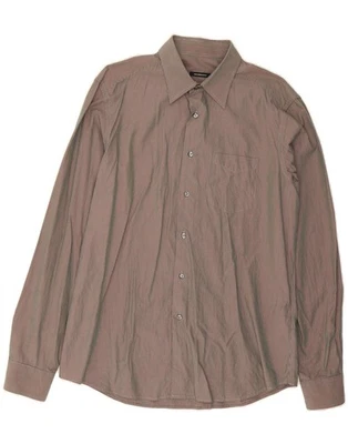 ROCCOBAROCCO Mens Shirt Large Pink Pinstripe AJ02 - Image 1 of 3