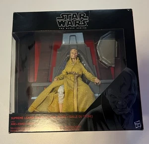 The Black Series SUPREME LEADER SNOKE TRONO ROOM EXCLUSIVO 2017 The Last Jedi - Imagen 1 de 9