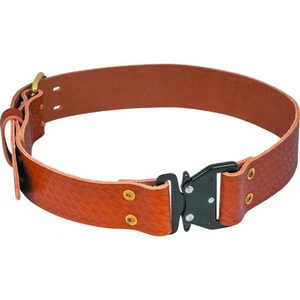 Klein Tools 5826M Leather Tool Belt with Quick-Release Buckle 28-Inch to 36-I... - Picture 1 of 9