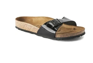 Birkenstock Madrid Damen Pantoletten Sandalen - Schwarz, 39 (0040303) - Bild 1 von 4