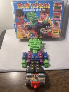 Bolt N Stein 1994 Tomy Frankenstein Board Game Monster Figure & Box only - Picture 1 of 7