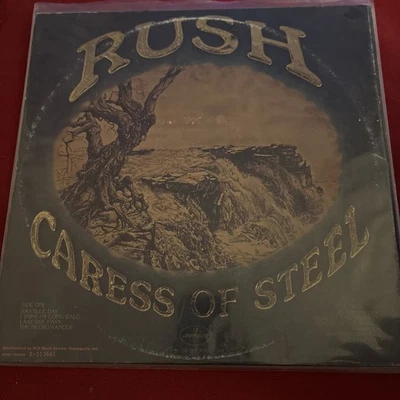 Rush Caress Of Steel Rare Original 1975 Mercury Records Vinyl LP VG+ - Image 1 of 4