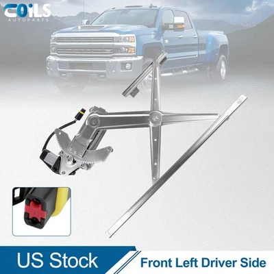 For 1994-2001 Dodge Ram 3500 Front Left Driver Side Window Regulator with Motor - Image 1 of 4