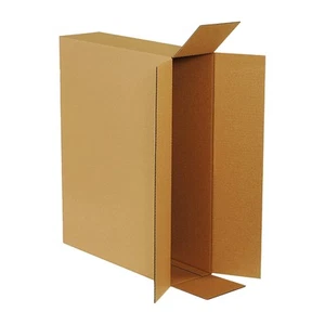 Large Side Loading Boxes 26x6x20, 10-Pack | Corrugated Cardboard for Moving &... - Picture 1 of 5