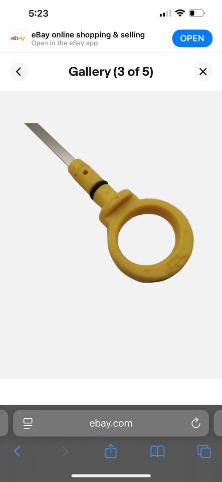 Nueva varilla de medición de aceite de motor 921-120 Chrysler Sebring 2010-07 Dodge Avenger 2010-08 Foto 1 de 4