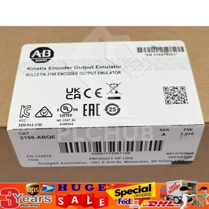 Allen Bradley 2198-ABQE Kinetix emulatore encoder uscita EtherNet/IP NUOVO 2198ABQE - Foto 1 di 4