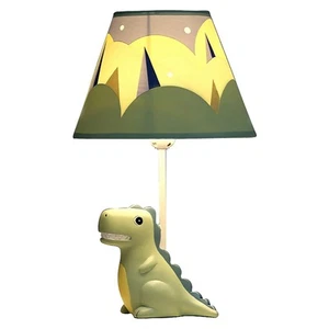 Kids Table Lamp, Dinosaur Lamp Design Bedside Table Lamp, 13 Inch Tall Desk L... - Picture 1 of 7