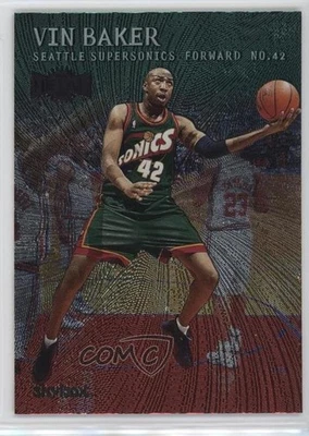 1999-00 Skybox Metal Emerald Vin Baker #150 - Image 1 of 2