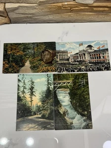 VINTAGE POSTCARD UNUSED VANCOUVER BRITISH COLUMBIA LOT OF 4 - Picture 1 of 7