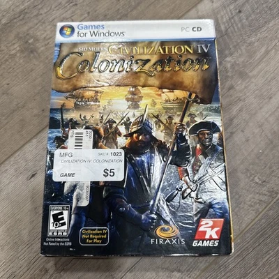 Firaxis Computer Game Sid Meier's Civilization IV - Colonization EX - Image 1 of 4
